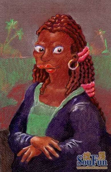 见过这么胖的蒙娜丽莎吗?