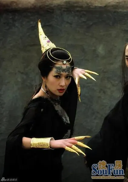 新西游记蜘蛛精洗澡图