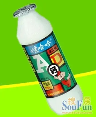 【娃哈哈ad钙奶】