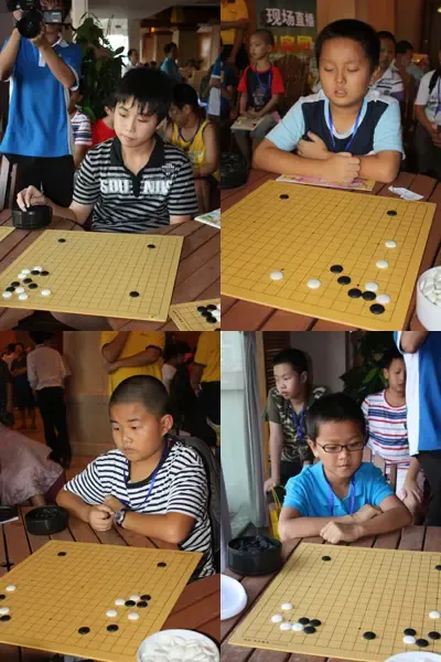 半岛1号杯少儿围棋赛首战告捷 职业选手周逵莅临现场
