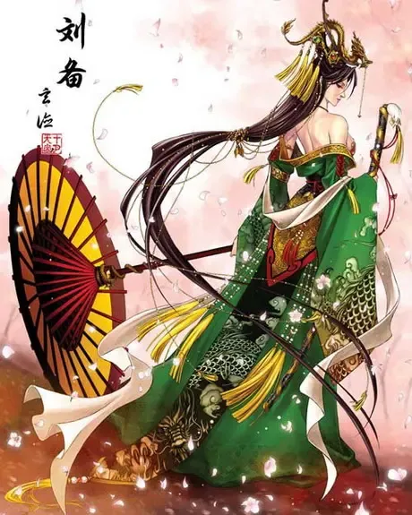 唯美的全女版动漫三国人物造型