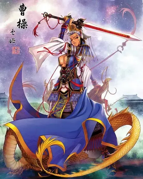 唯美的全女版动漫三国人物造型