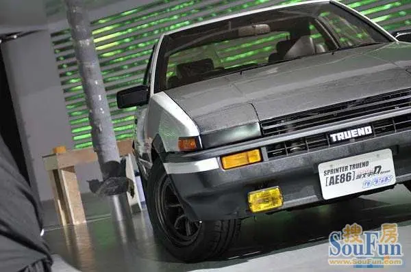 絕對沒看錯 秋名山的幽靈 藤原拓海ae86驚現2011上海車展