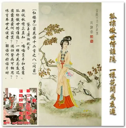 主题:红楼梦之菊花诗集锦