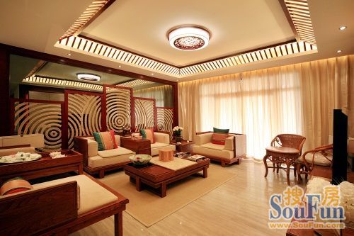 泛海国际SOHO城-中式古典-四居室