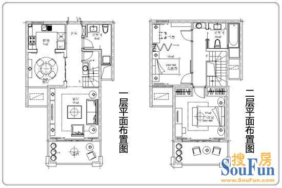 三湘四季花城财富广场-欧美风情-复式