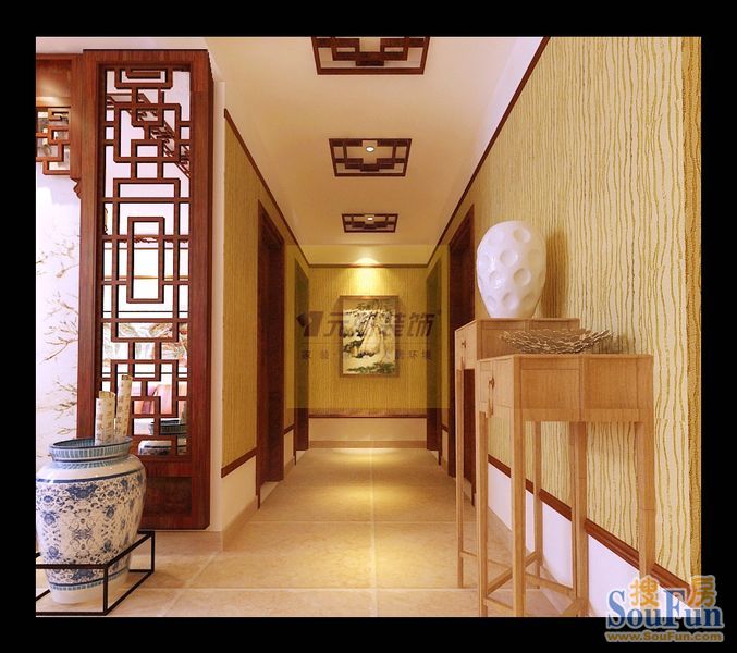 紫鑫苑-中式古典-三居室
