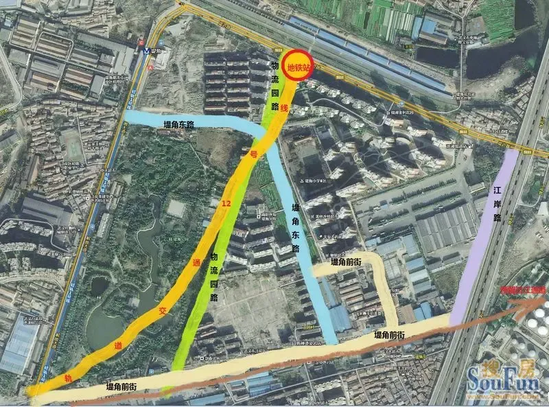 锦湖及堤角公园周边的道路规划公示,这些道路马上就要修了哦!