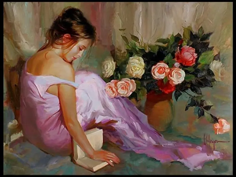 女人如花——俄羅斯畫家 vladimir volegov 繪畫作品