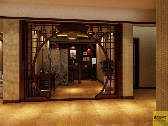 棕榈湾-中式古典-四居室