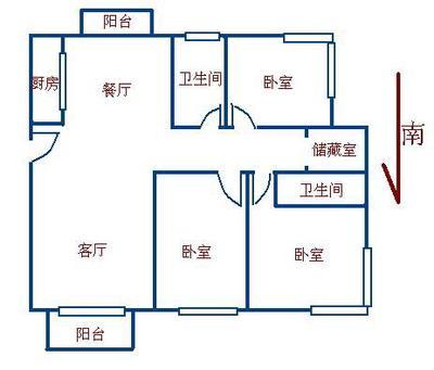 锦峰苑户型图