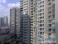 黄浦区、世博滨江、高区两房连体阳台、满五年、钥匙房