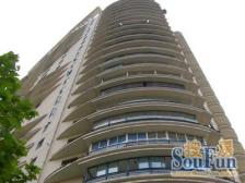 新天地朝南带阳台1室阳光刺眼有会所