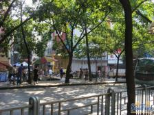 楼下是购物街公交站 北碚老城繁华商圈