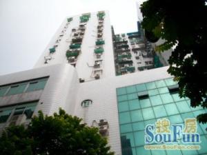西华路美食街中间楼层视野采光好