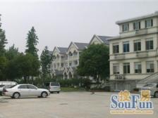 欧式别墅风貌,挑空的客厅,小桥流水的社区环境,带会所,双车库