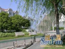 新上双拼别墅,位置好,有车库,大花园,满五,带阁楼