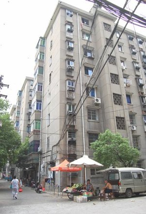 中山桥地税局宿舍实景图