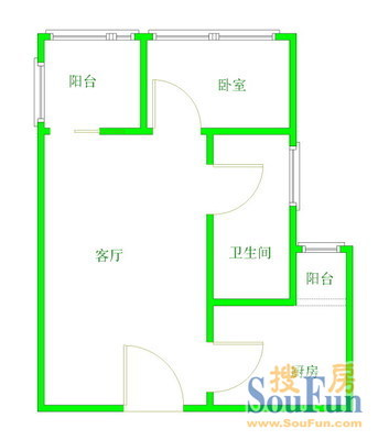 京都大厦户型图