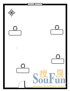 东方时代商城户型图