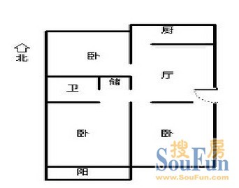 贝港四区户型图