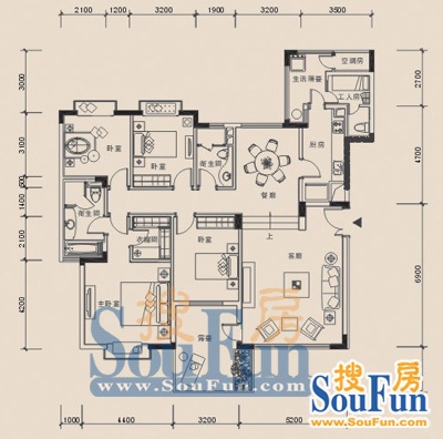 龙湖香樟林别墅户型图