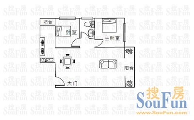 四季名苑户型图