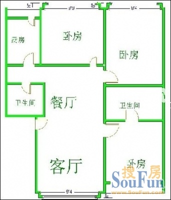 富豪新村户型图