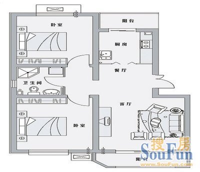 凯鹏国际大厦户型图