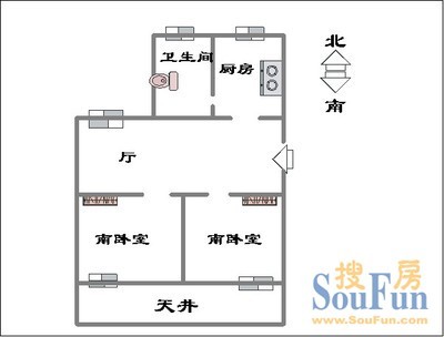 盛桥二村户型图