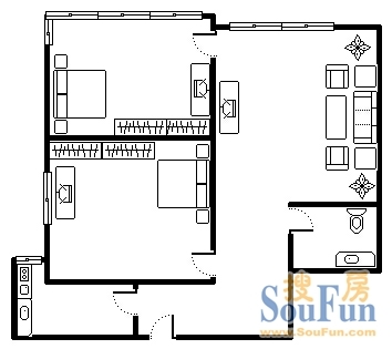 新天地公寓户型图