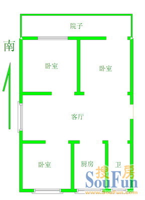 爱嘉苑户型图