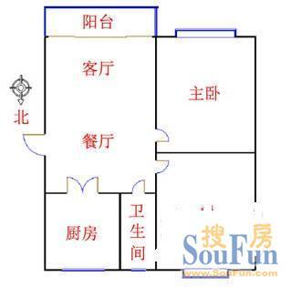 爱嘉苑户型图