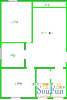 爱嘉苑户型图