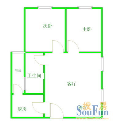 龙王庙南街19号院户型图