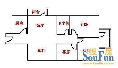 吉莲大厦户型图