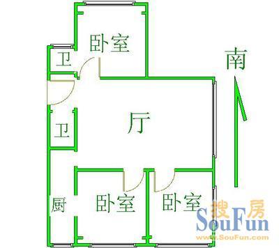 泰康大楼户型图