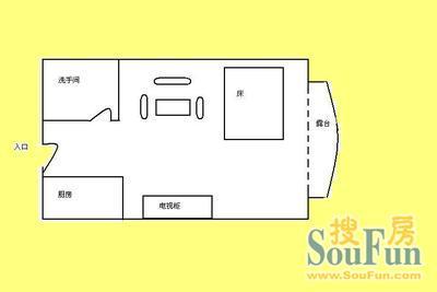 星河湾国际公寓户型图