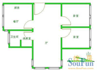陈行一村户型图