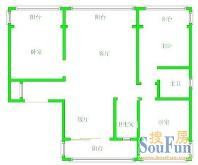 银沙路98号院户型图