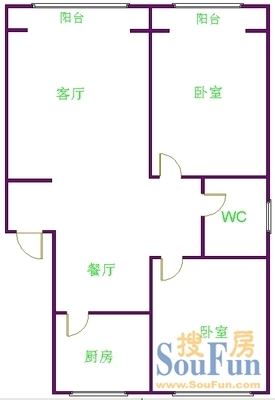 万达公寓户型图
