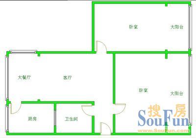 西安中路39号院户型图