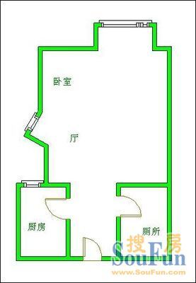 冠城花园一期户型图