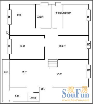 府河音乐花园户型图