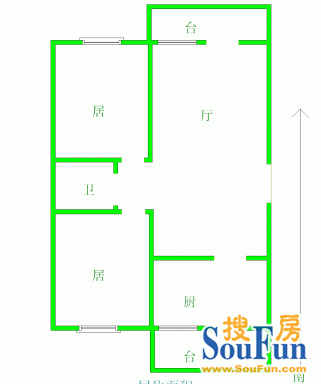 地震局宿舍户型图