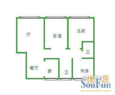 城市水岸户型图