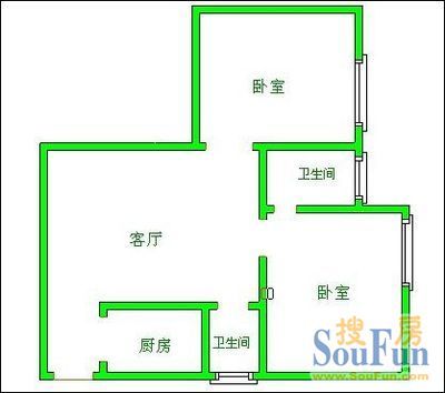 清荷苑户型图