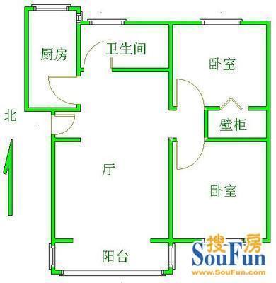 发展大道荷花苑户型图