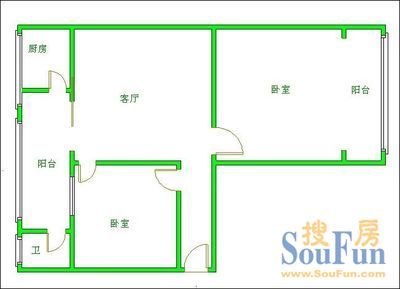东风路社区户型图