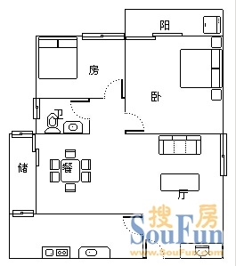 吉莲大厦户型图